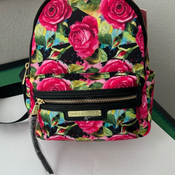 JUICY floral NWT adjustable BackPack - Picture 4 of 11